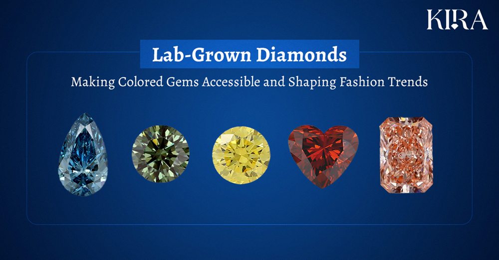 How lab grown diamonds are making coloured stones accessible and shaping fashion trends