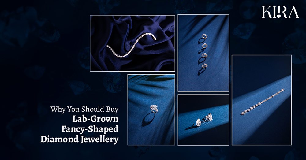Why you should buy lab grown fancy shaped diamond jewellery