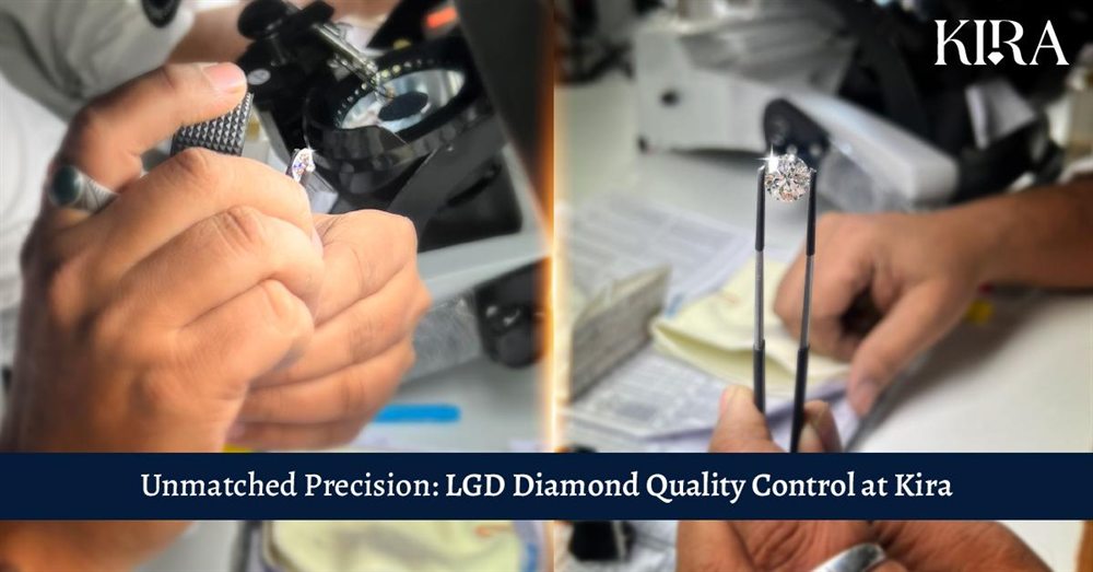 Unmatched precision: lab grown diamond quality control at KIRA