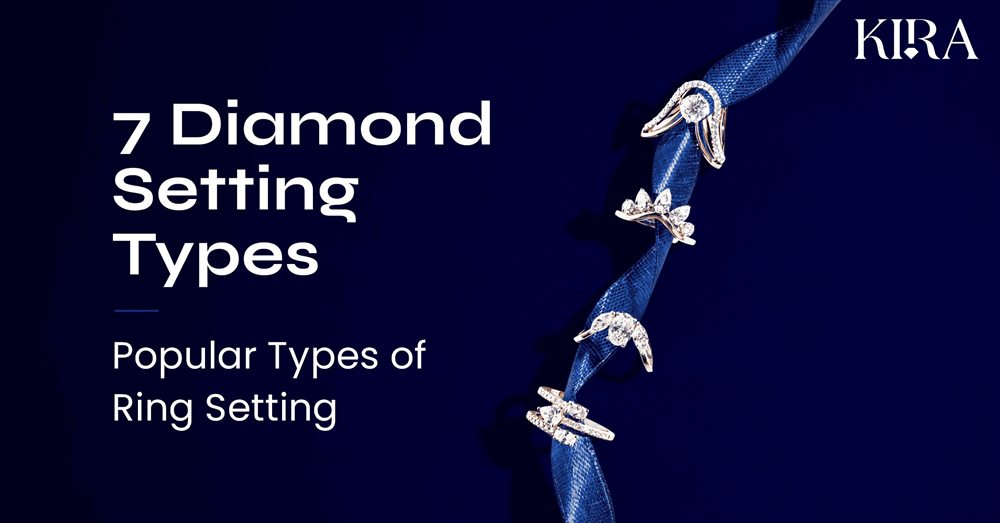 7 diamond setting types: popular types of ring setting