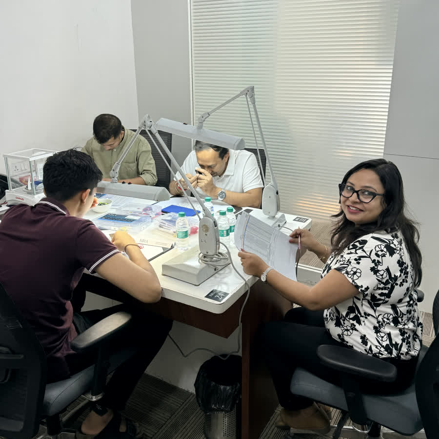 The grading lab at KIRA