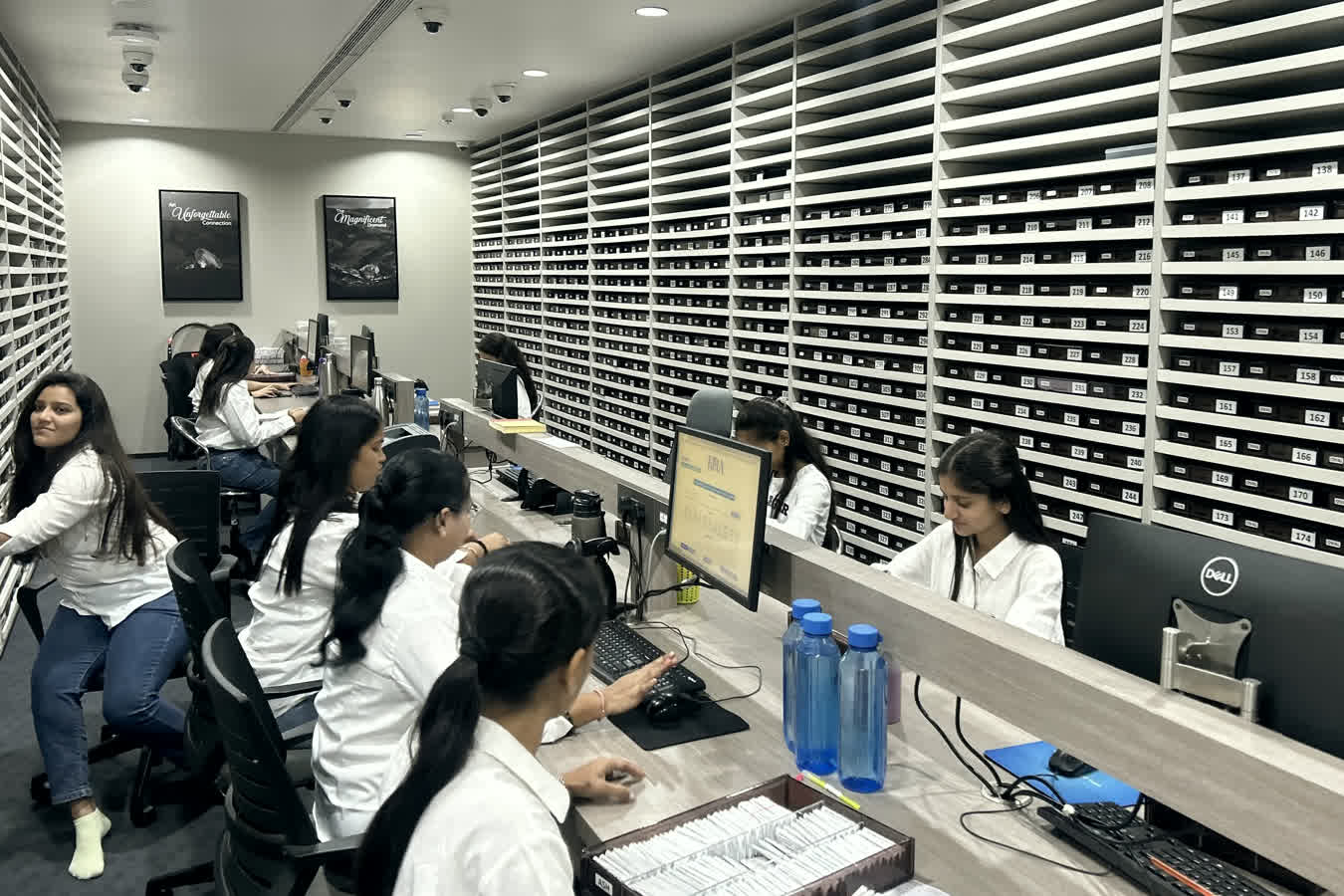 The KIRA office team at work