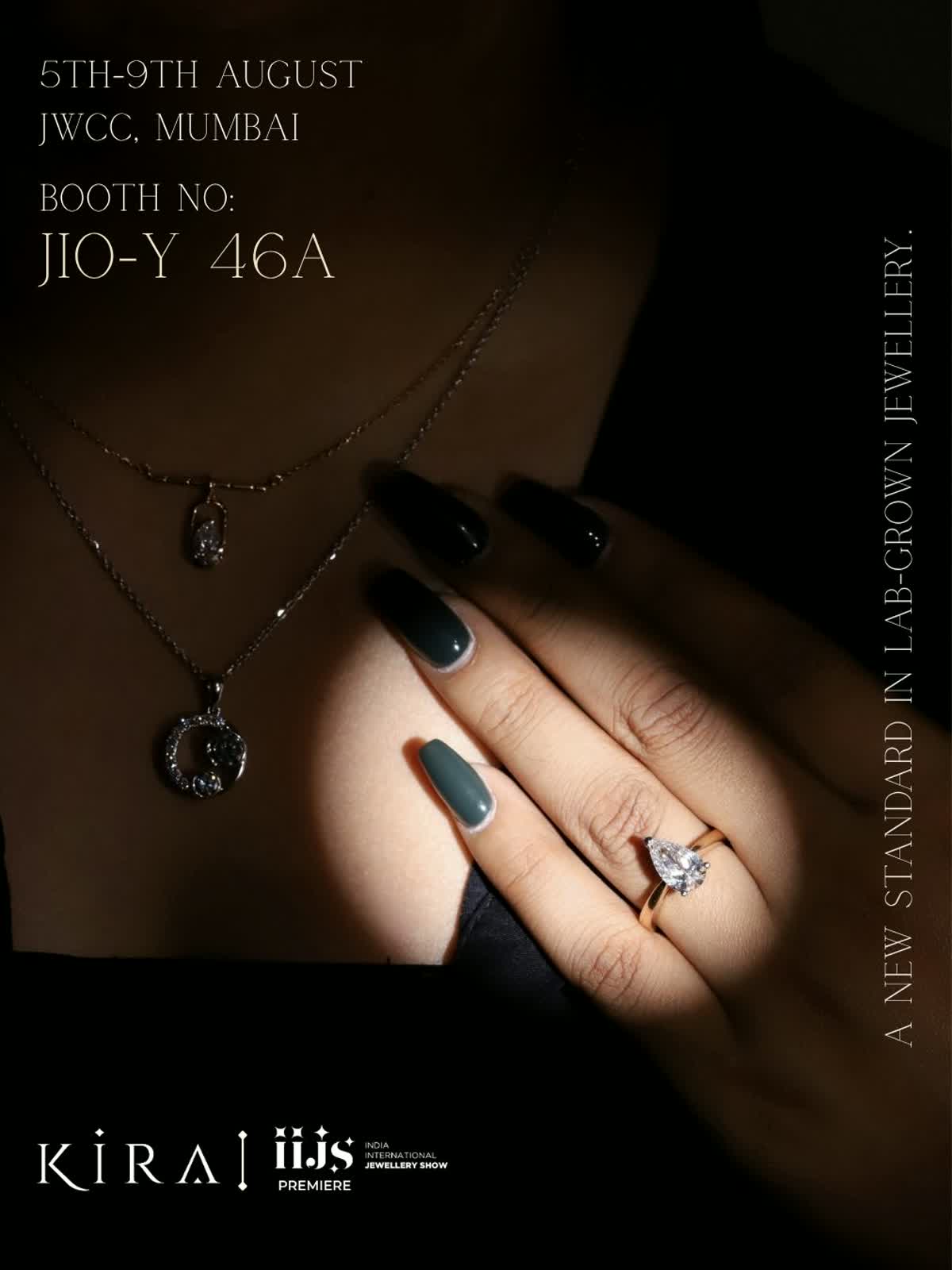KIRA at IIJS Premiere 2026, lab grown diamond jewellery