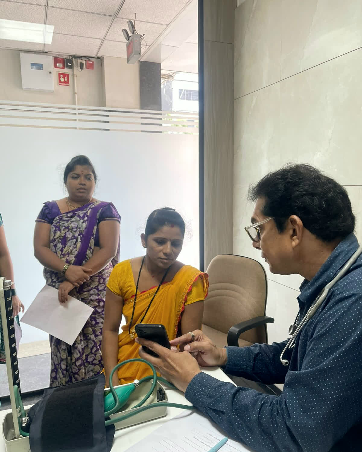 Free health check up for employees